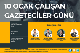 'ÇALIŞAN GAZETECİLER GÜNÜ' PANELİ 8 OCAK'TA ÜSKÜDAR İLETİŞİM'DE