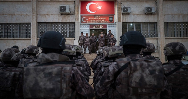 Afrin'in güvenliği özel harekata emanet