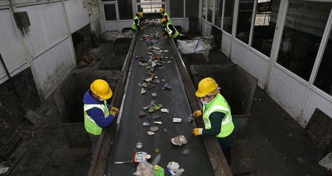 Ordu'da toplanan çöpler servete dönüşüyor