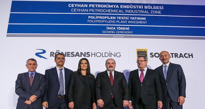 1,2 milyar dolarlık petrokimya yatırımı için imzalar atıldı