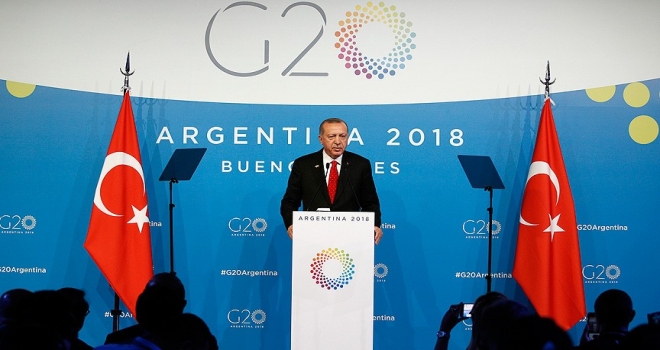 Cumhurbaşkanı Erdoğanın G20 trafiği 