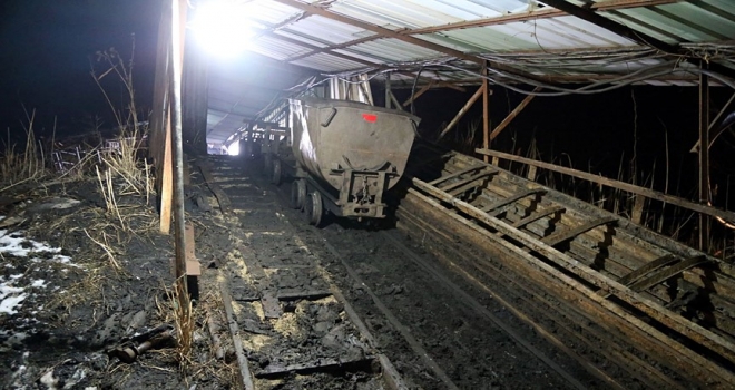 Amasya'da maden ocağında göçük 