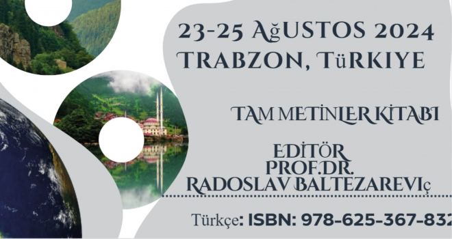 6. ULUSLARARASI KARADENİZ MODERN BİLİMSEL ARAŞTIRMA KONGRESİ BİLDİRİ KİTABI